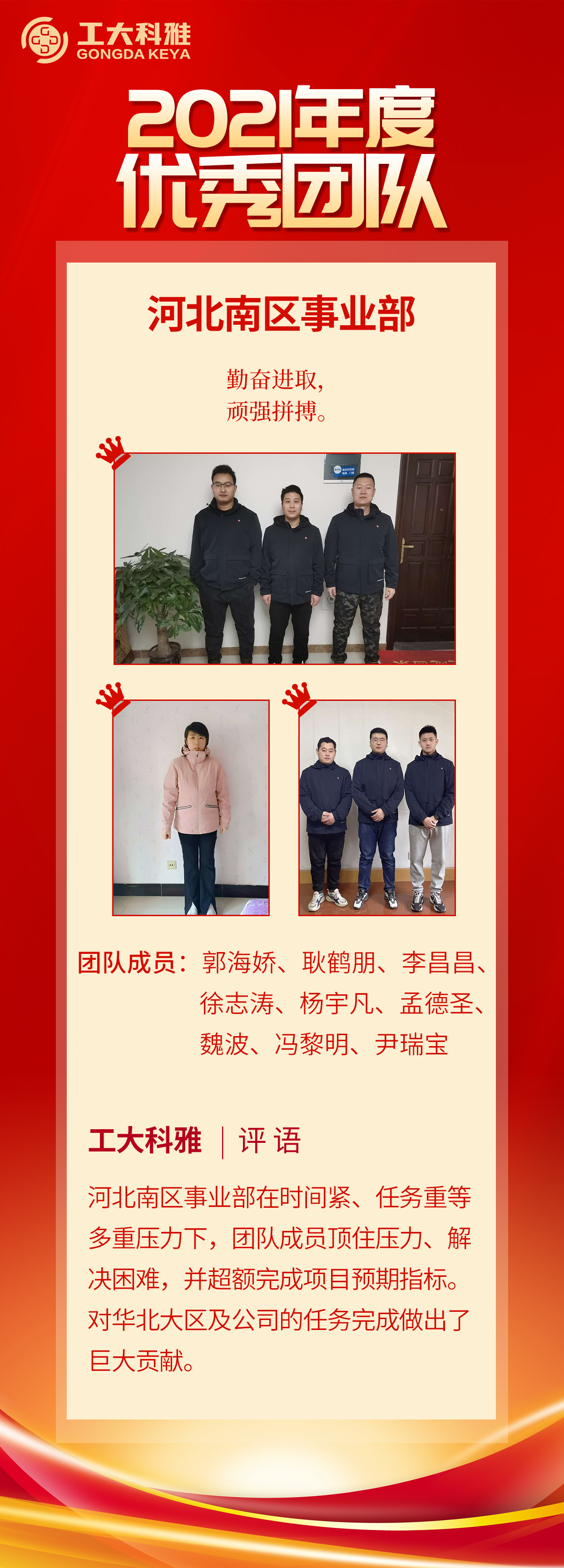 闪闪发光的你们丨快来pick2021年杜着秀团队(图1)