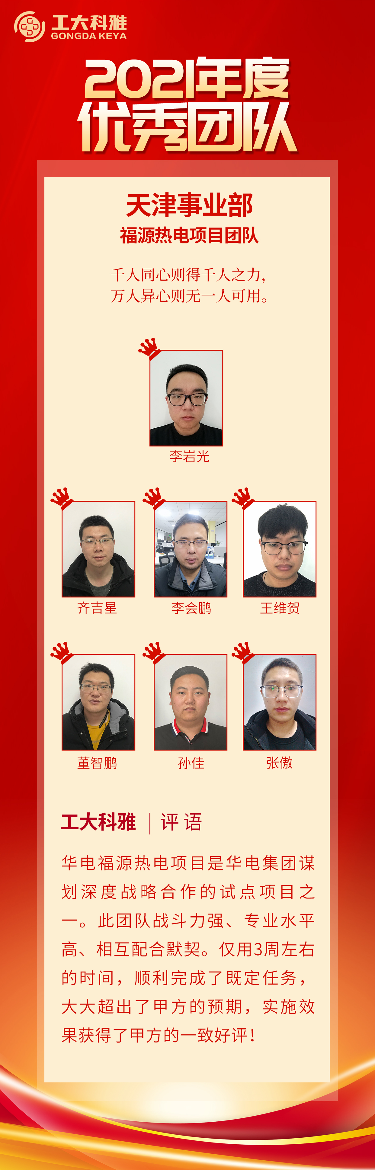 闪闪发光的你们丨快来pick2021年杜着秀团队(图2)